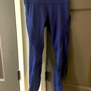 Lululemon High Times 7/8 Legging with Mesh High Waisted